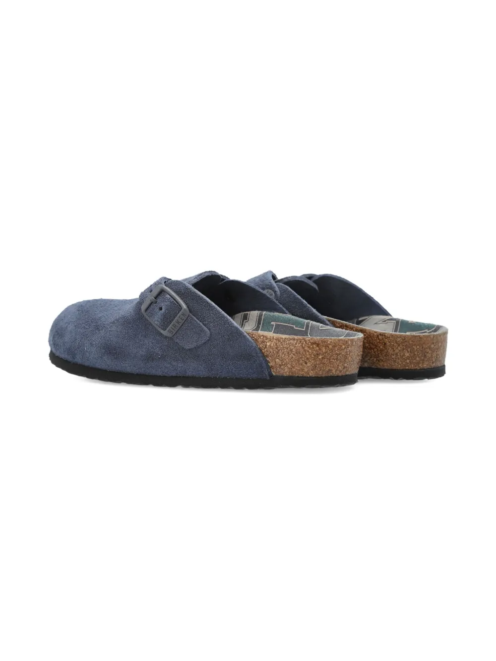 Birkenstock Kids Boston sneakers met gespbandje Blauw