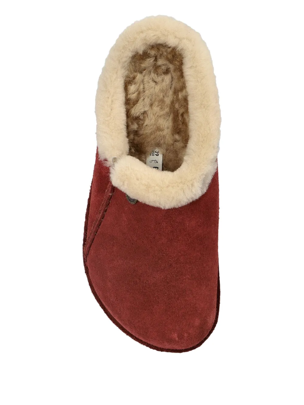 Birkenstock Suede Mules In Red