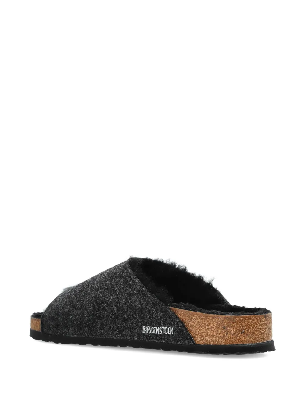 Birkenstock Slolana slippers met klittenband Grijs