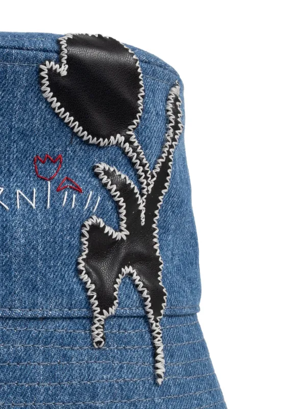 Marni バケットハット | ブルー | FARFETCH JP