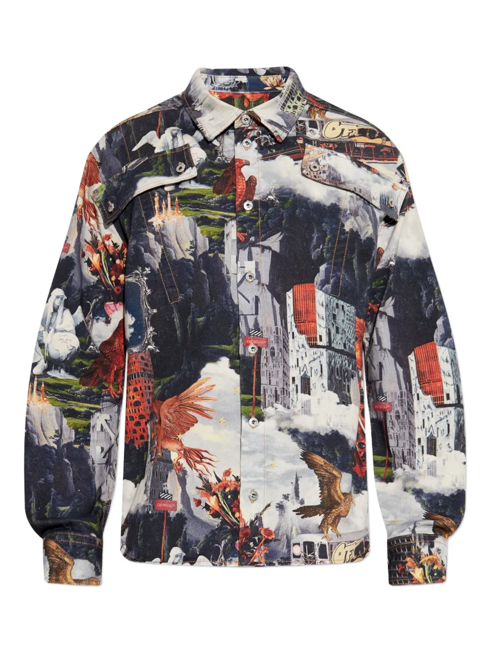 Off-White camisa estampada | azul | Image 1