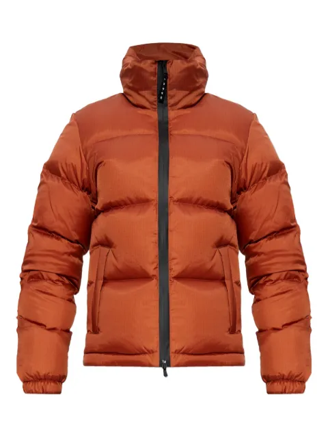 Marni logo-embroidery puffer jacket