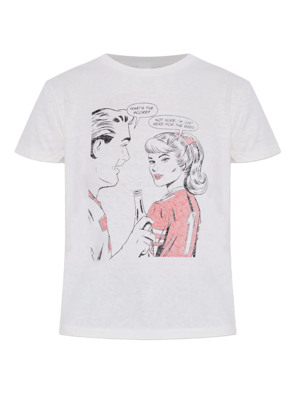 RE/DONE playera estampada | blanco | Image 1