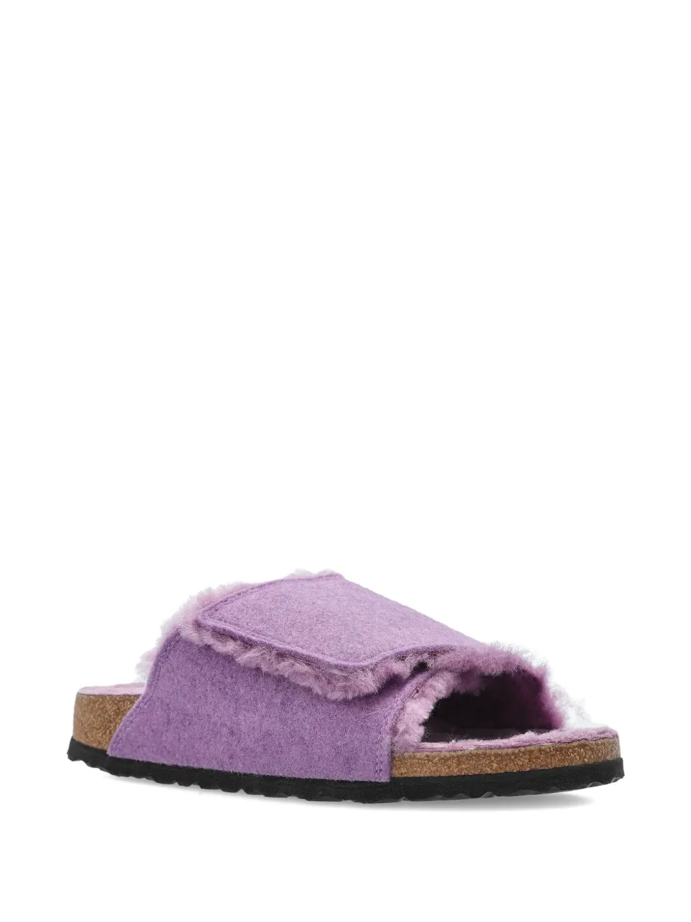 Birkenstock Touch-strap Slide In Purple