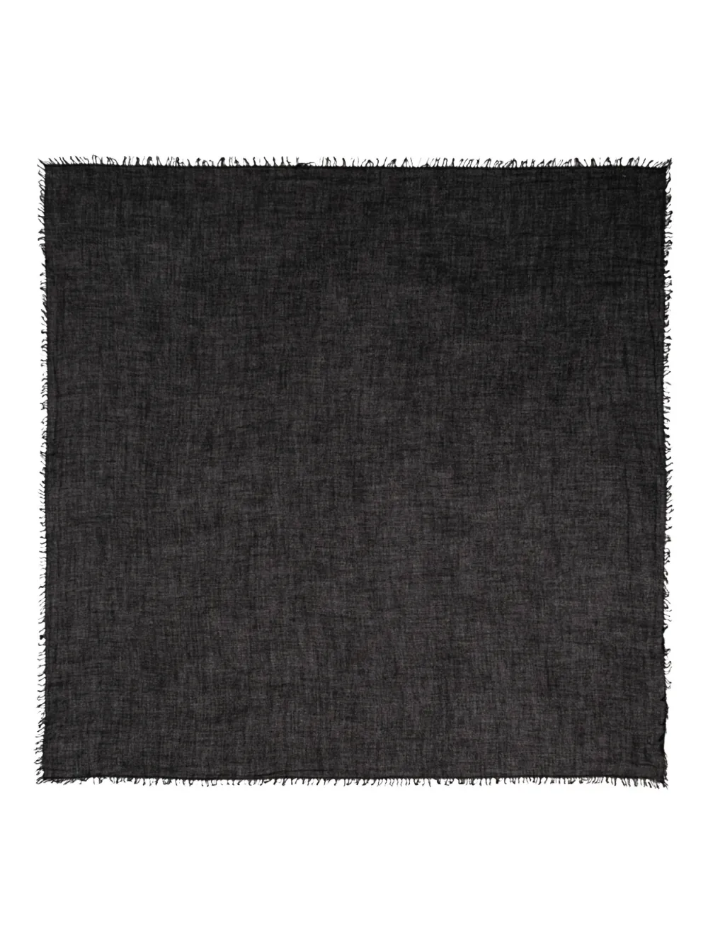 Faliero Sarti Enrica fringed scarf - Nero