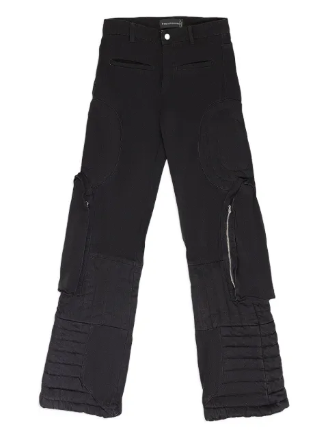 Who Decides War panelled jeans