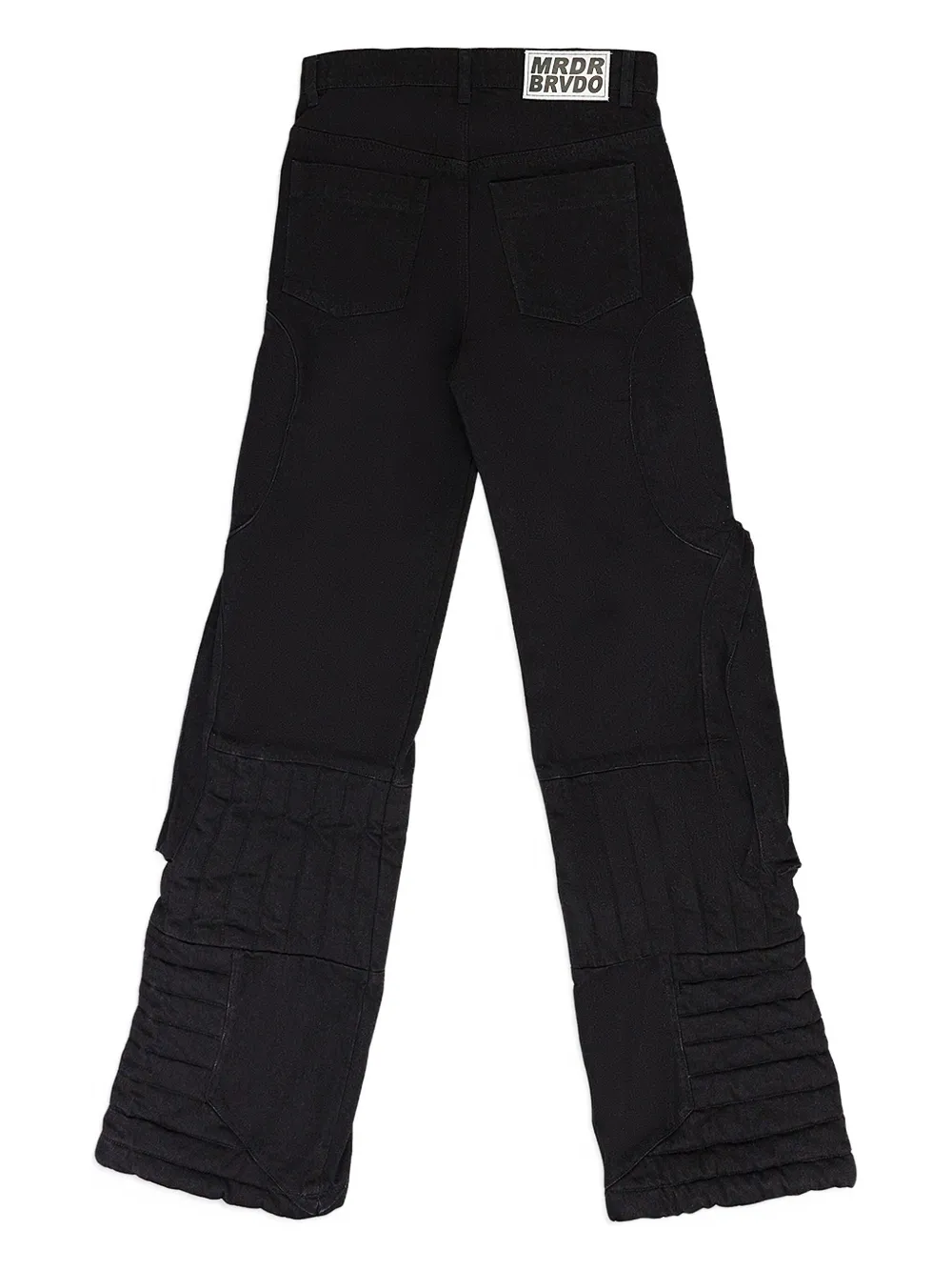 Who Decides War Panelled Jeans In Black