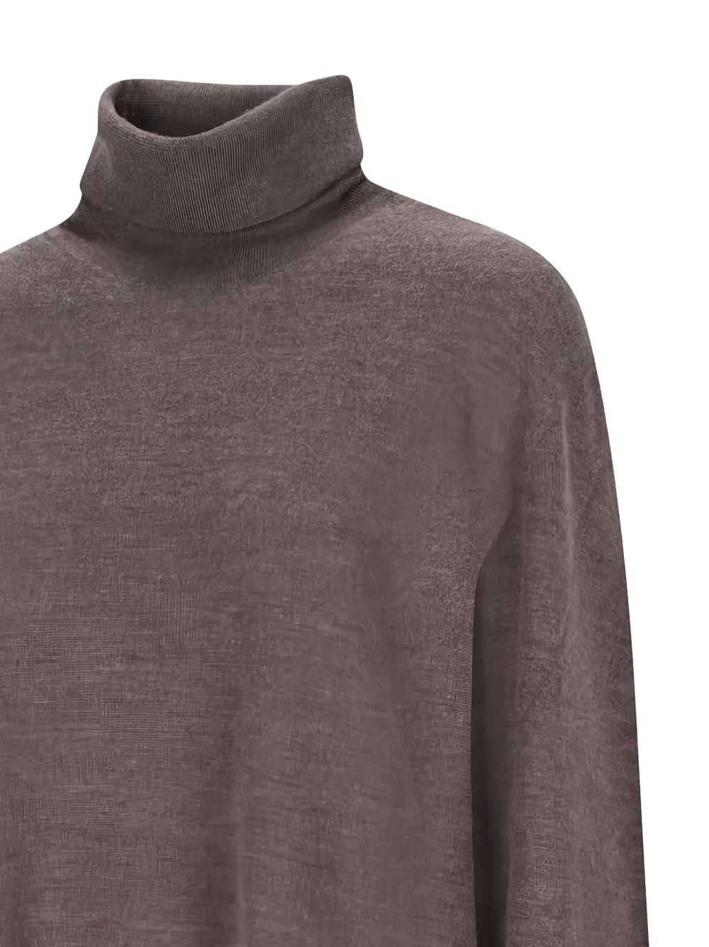 The Row Lizzy top met col Bruin