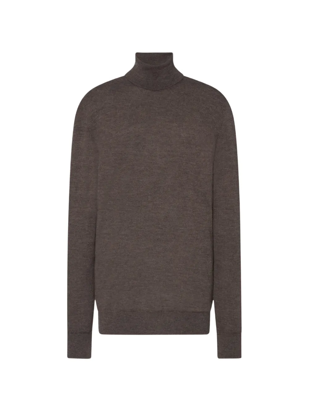 The Row Top met col en lange mouwen Bruin