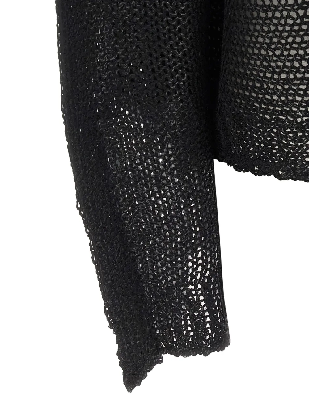 Issey Miyake Panini top Zwart