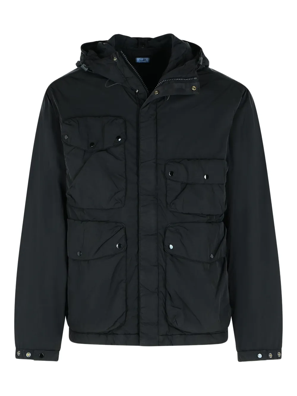 C.P. Company drawstring appliqué jacket | negro | Image 1