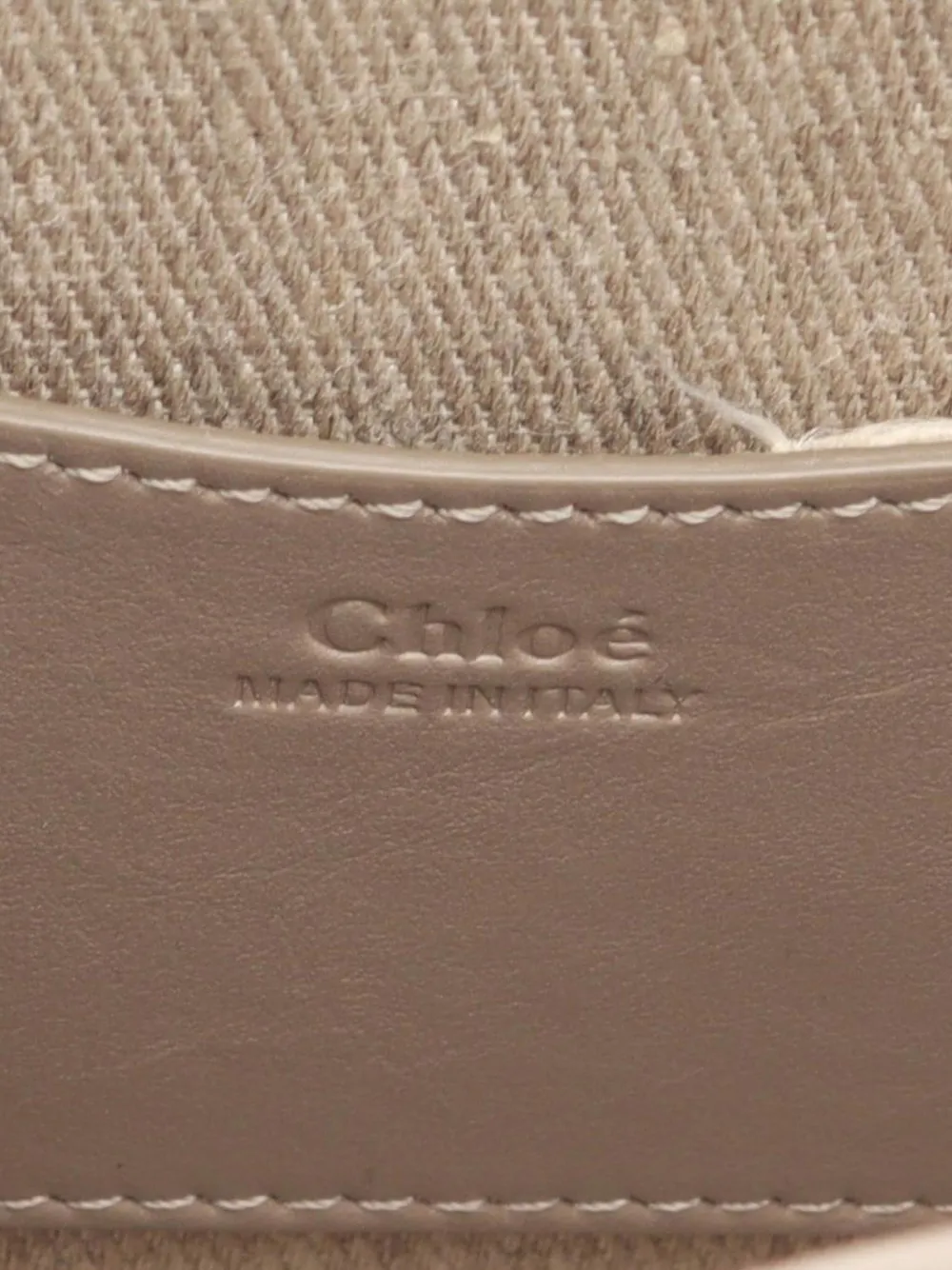 Pre-owned Chloé 2010-2025 Small Leather Tess Satchel In Brown