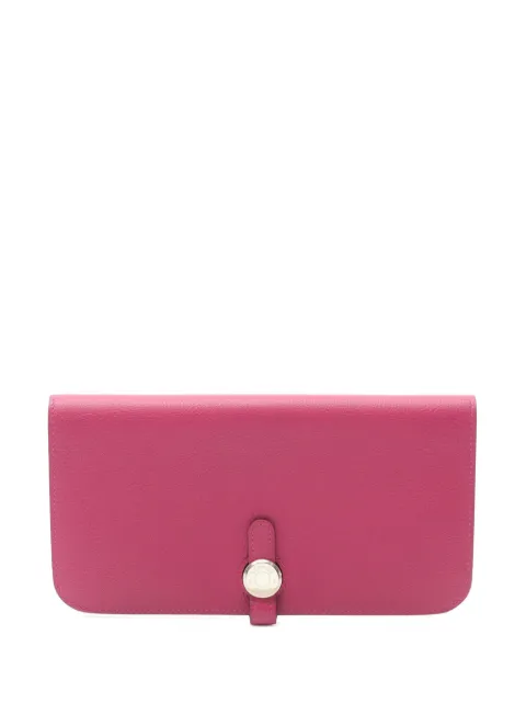 Hermès Pre-Owned portefeuille Evercolor Dogon (2018)
