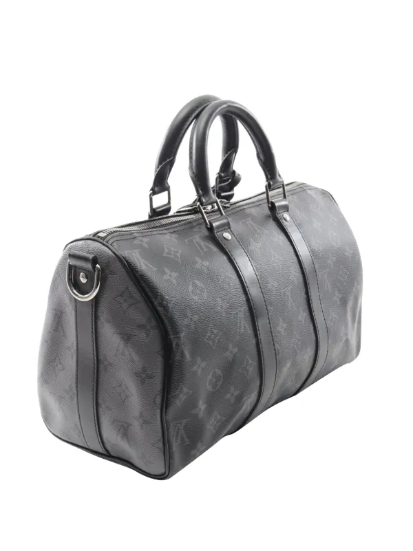 Louis Vuitton Pre-Owned 2021-2025 Monogram Eclipse Keepall
