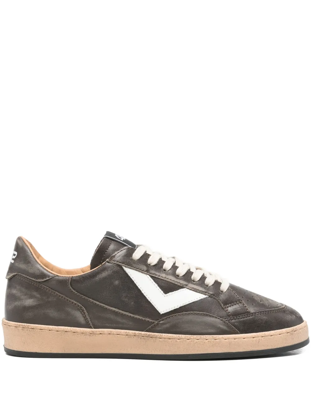 4B12 Playnew panelled sneakers | Brown | Image 1