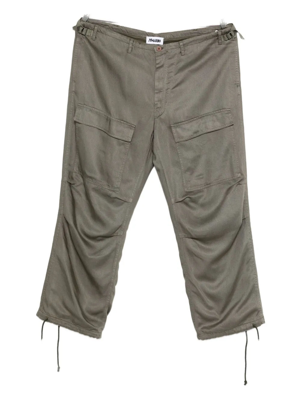 Magliano drawstring-ankle cargo trousers | Green | Image 1