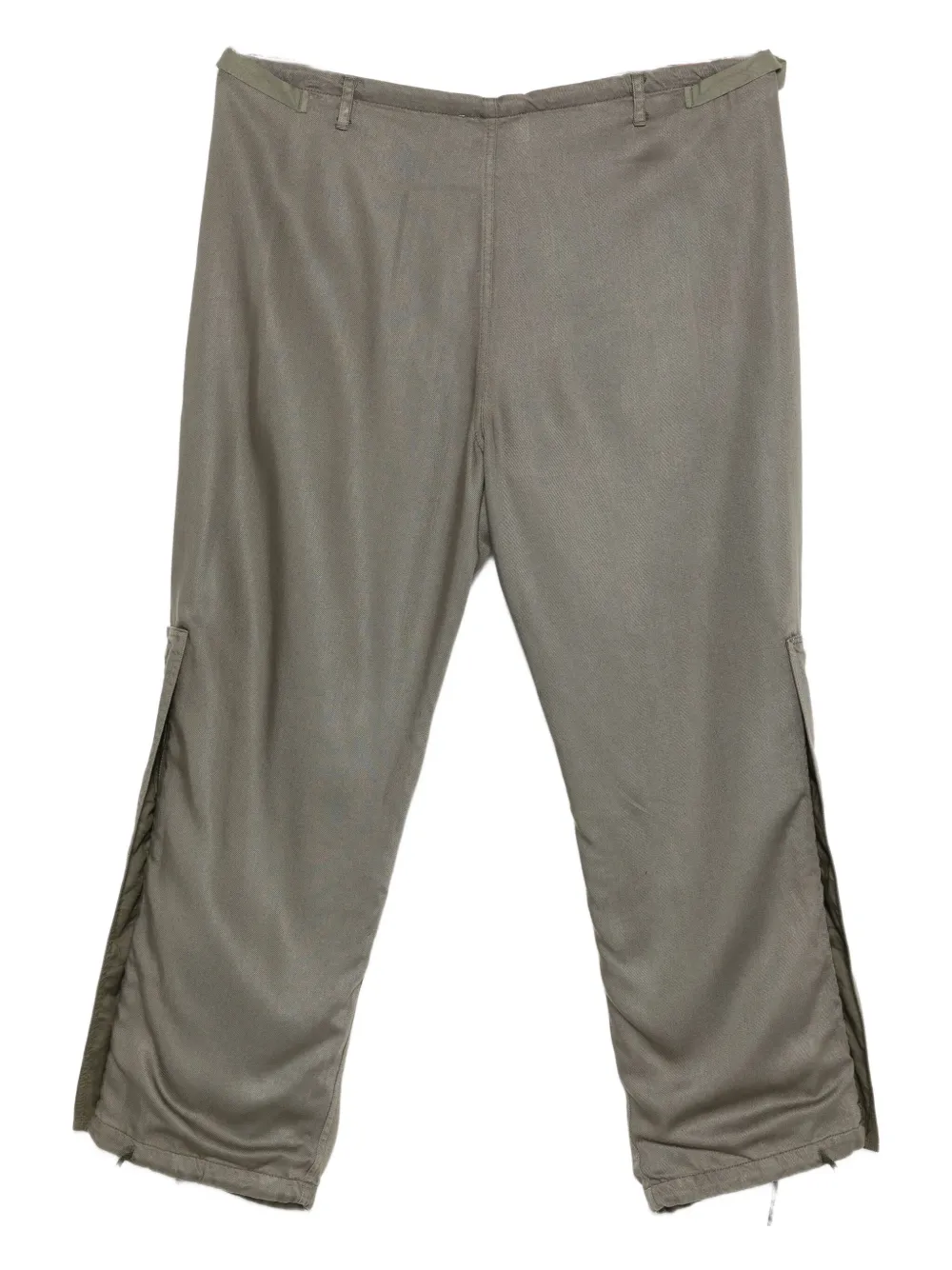Magliano drawstring-ankle cargo trousers - Groen