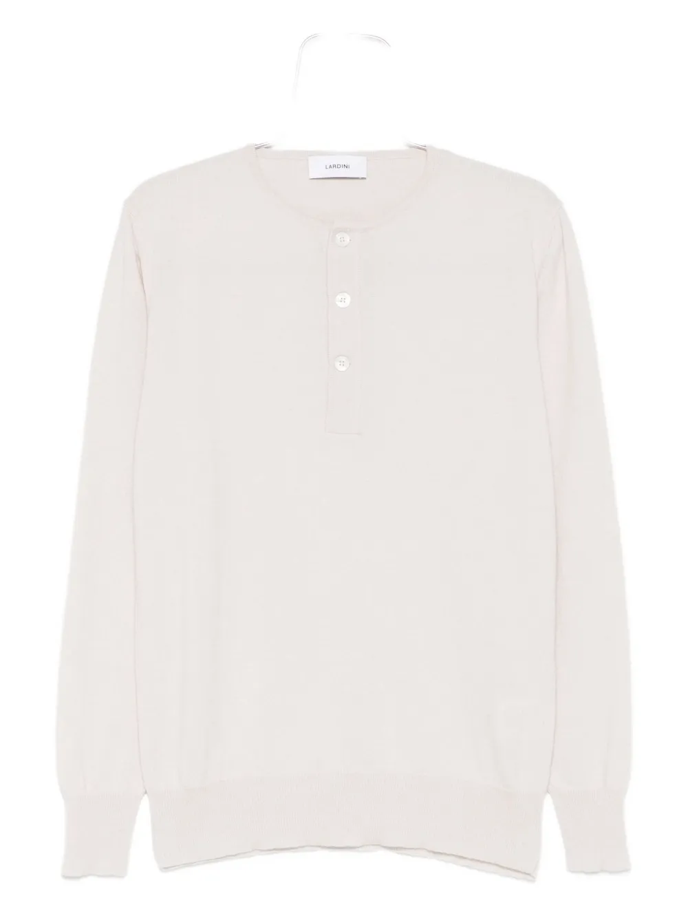 Lardini buttoned sweater | Nude | Image 1