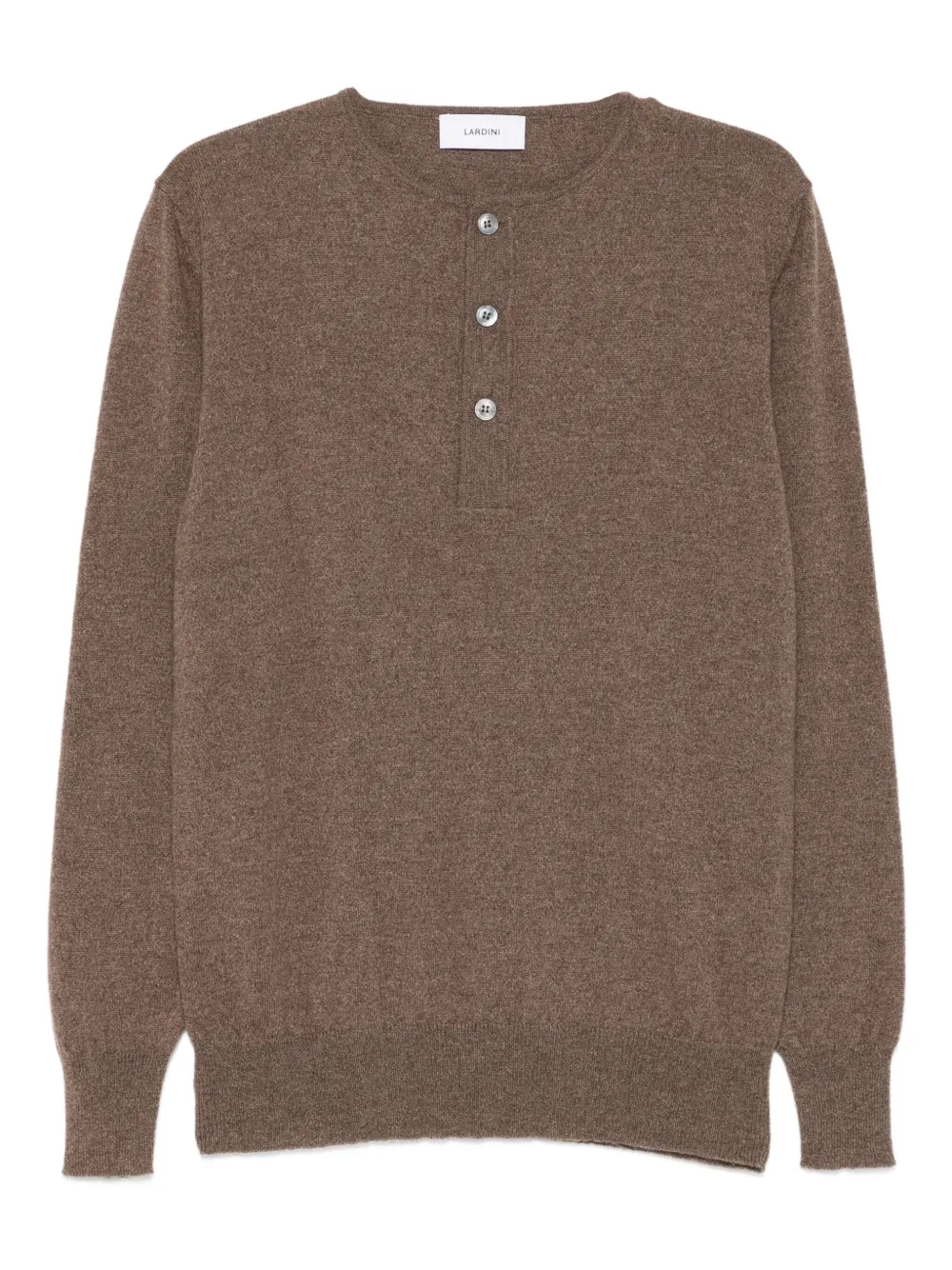 Lardini jersey con botones | marrón | Image 1