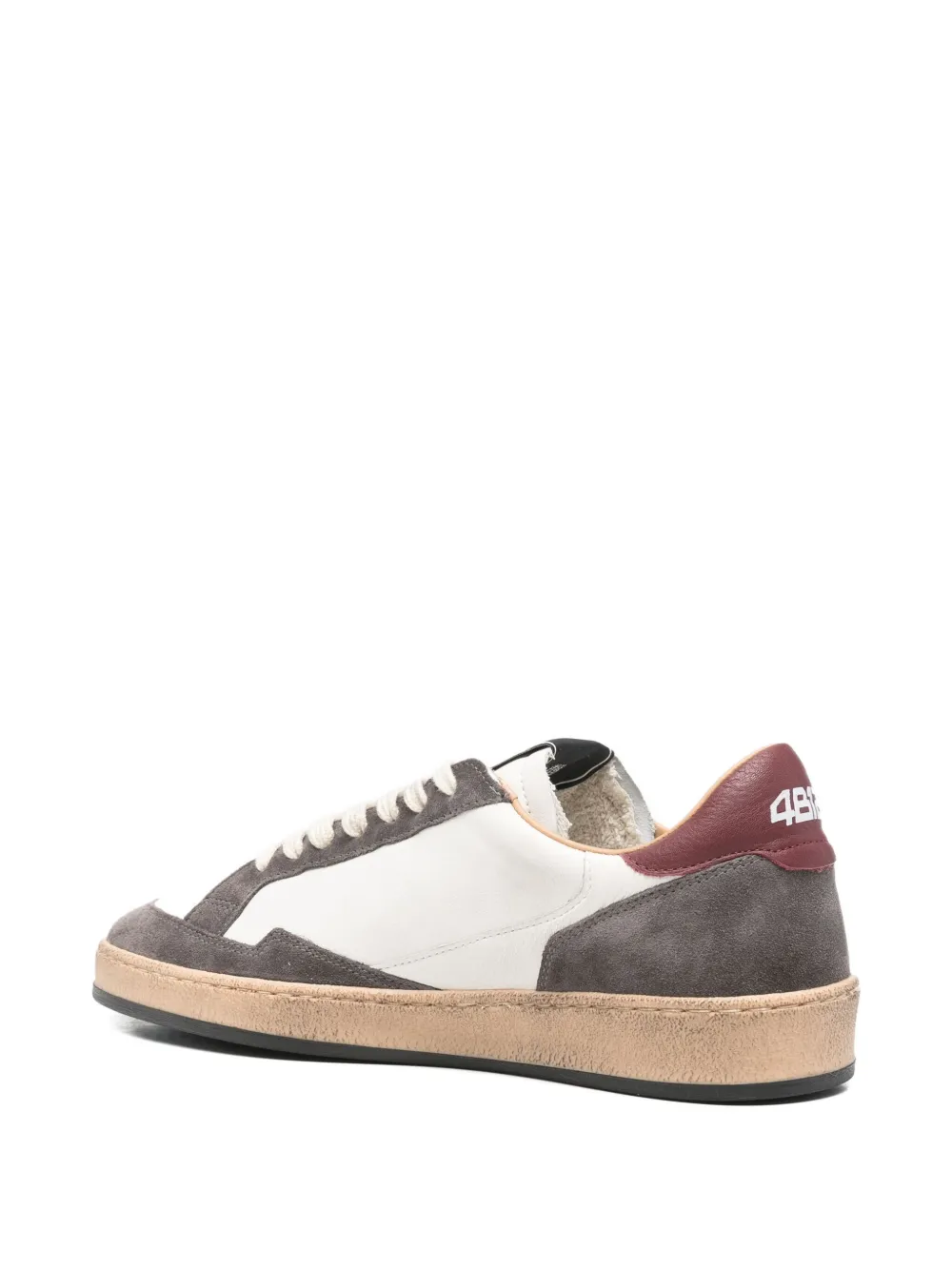 4b12 Play New Panelled Sneakers In White