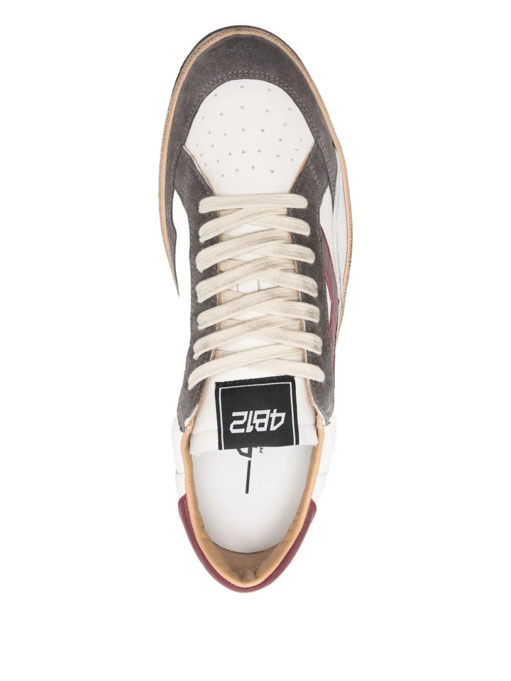 4b12 Play New Panelled Sneakers In White