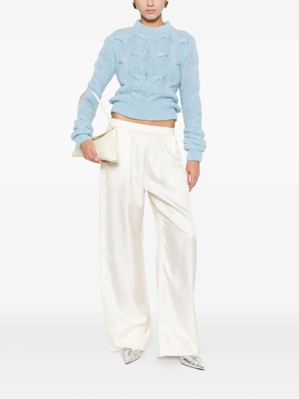 Alexander Wang elasticated-waist trousers - Beige