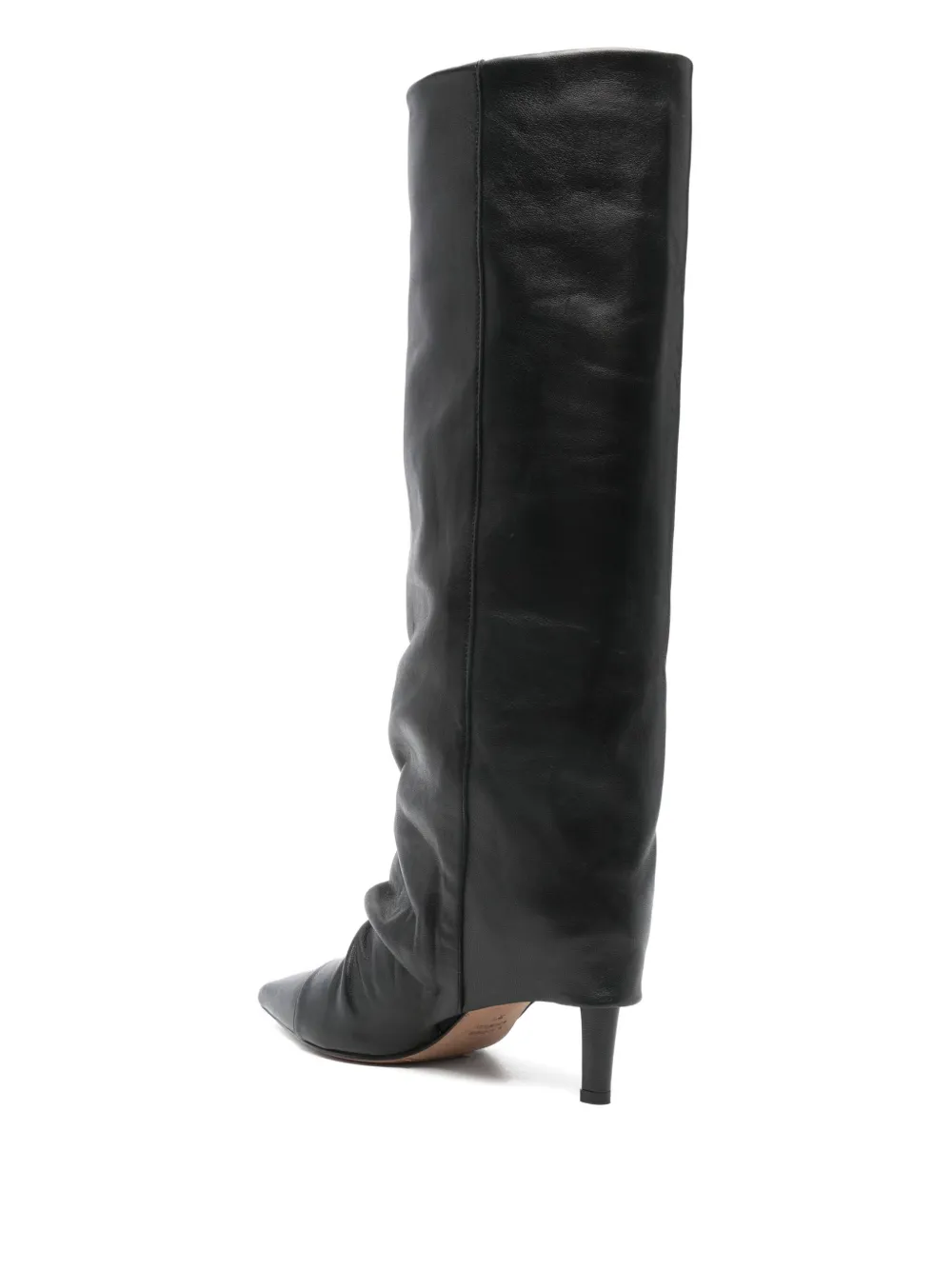 The Seller panelled boots Zwart