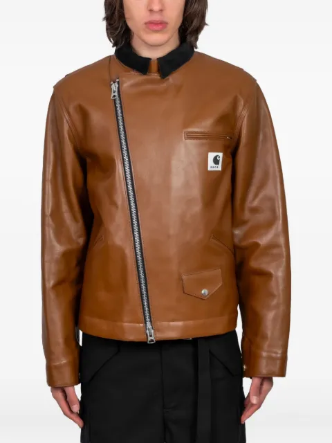 sacai x Carhartt WIP leather jacket