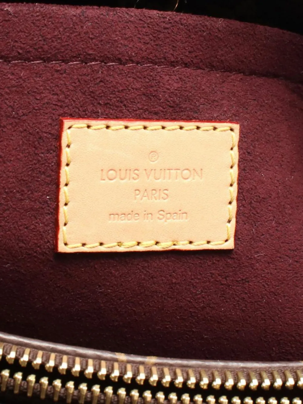 Pre-owned Louis Vuitton 2019 Monogram Montaigne Mm Satchel In Brown