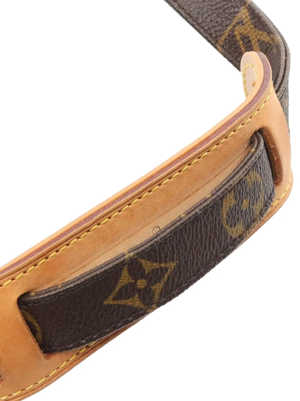 Pre-owned Louis Vuitton 2004 Monogram Nil Crossbody Bag In Brown