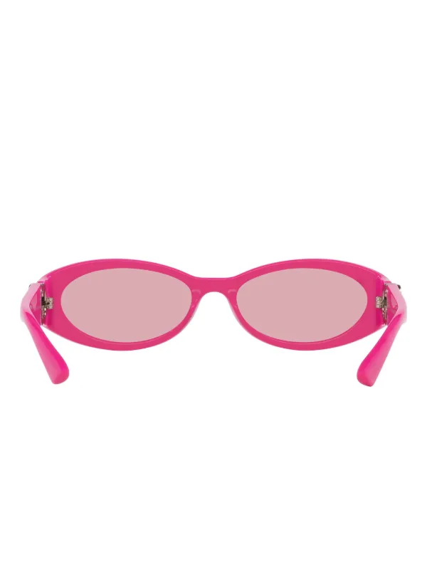 Gucci Eyewear oval-frame Sunglasses | Pink | FARFETCH