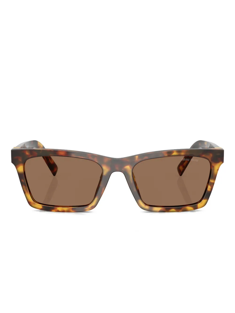 Miu Miu Eyewear square-frame tortoiseshell sunglasses · 54