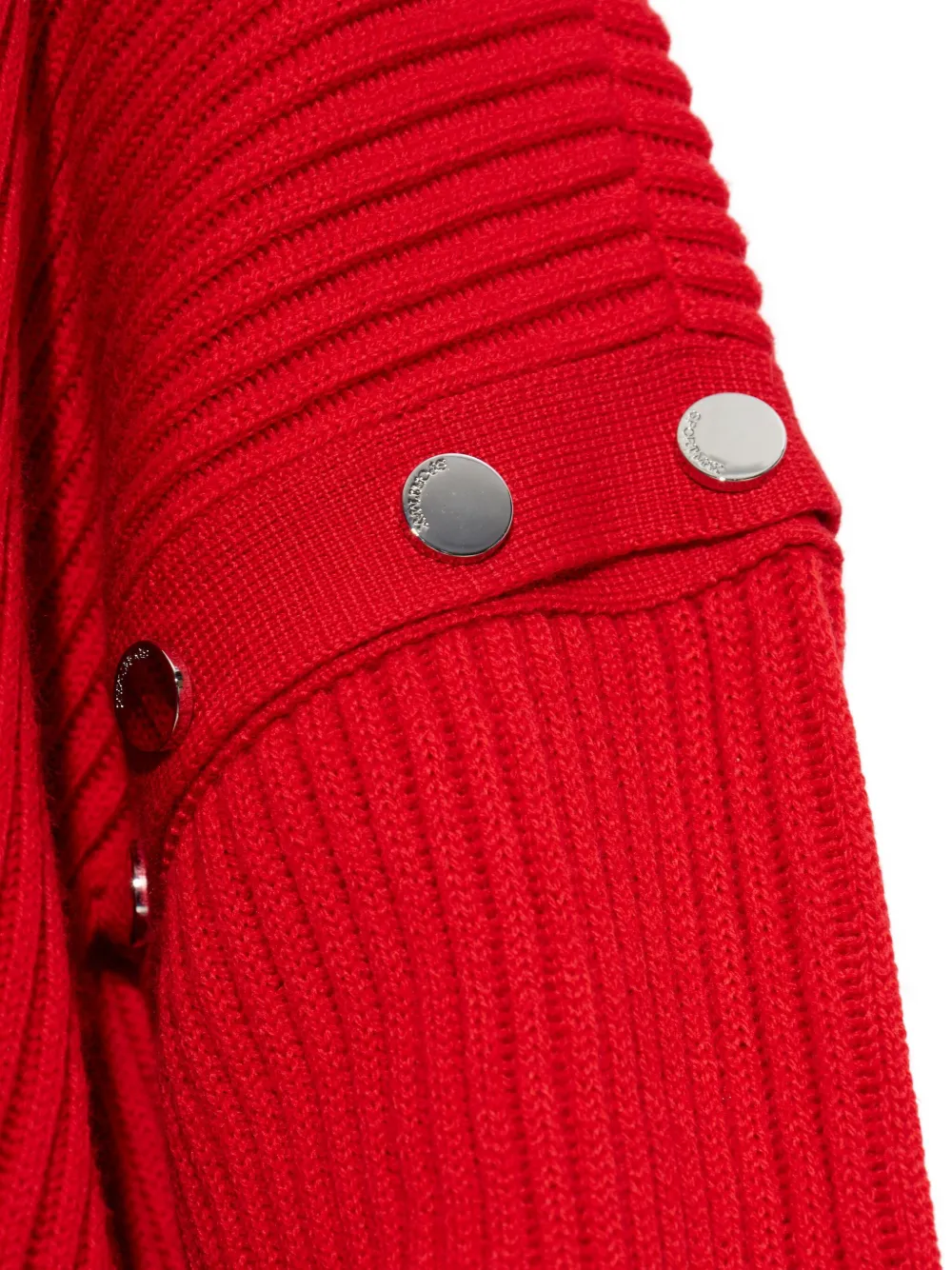 Sportmax Trui met afneembare mouwen Rood