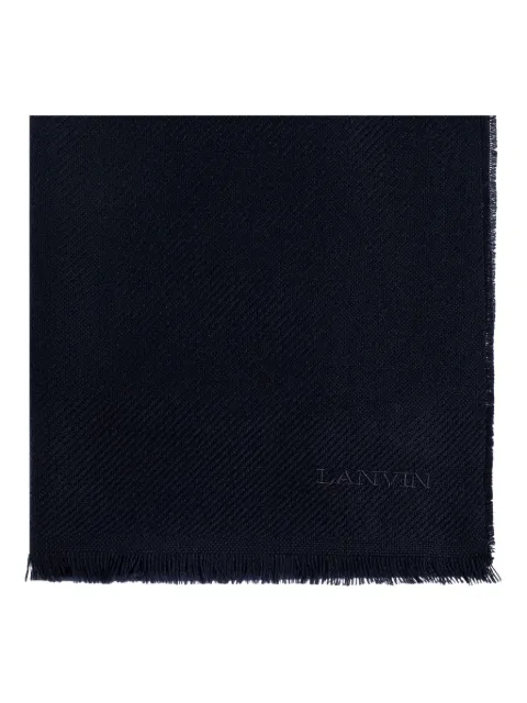 Lanvin fringed scarf