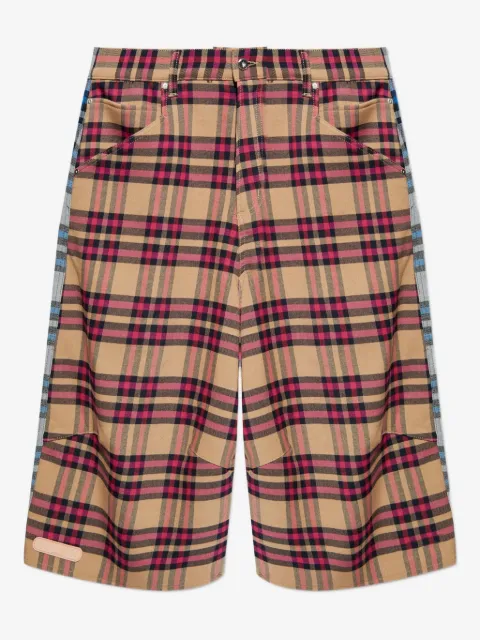 PDF Plaid Panel Denim