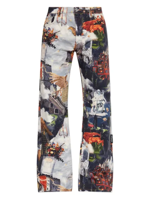 Off-White printed jeans