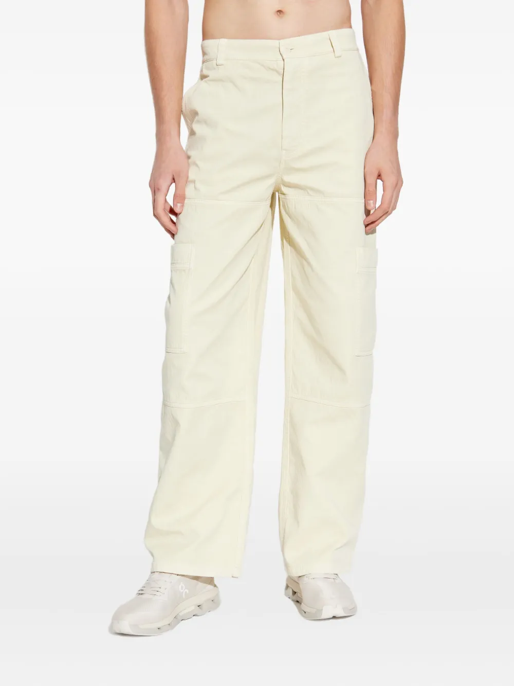Off-White Cargo pocket trousers Beige
