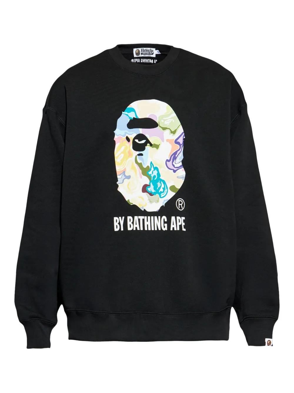 A BATHING APE® sudadera con estampado gráfico | negro | Image 1