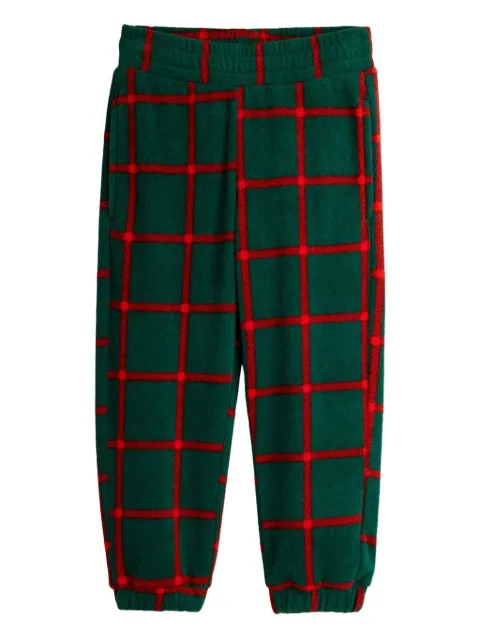 Mini Rodini plaid fleece trousers