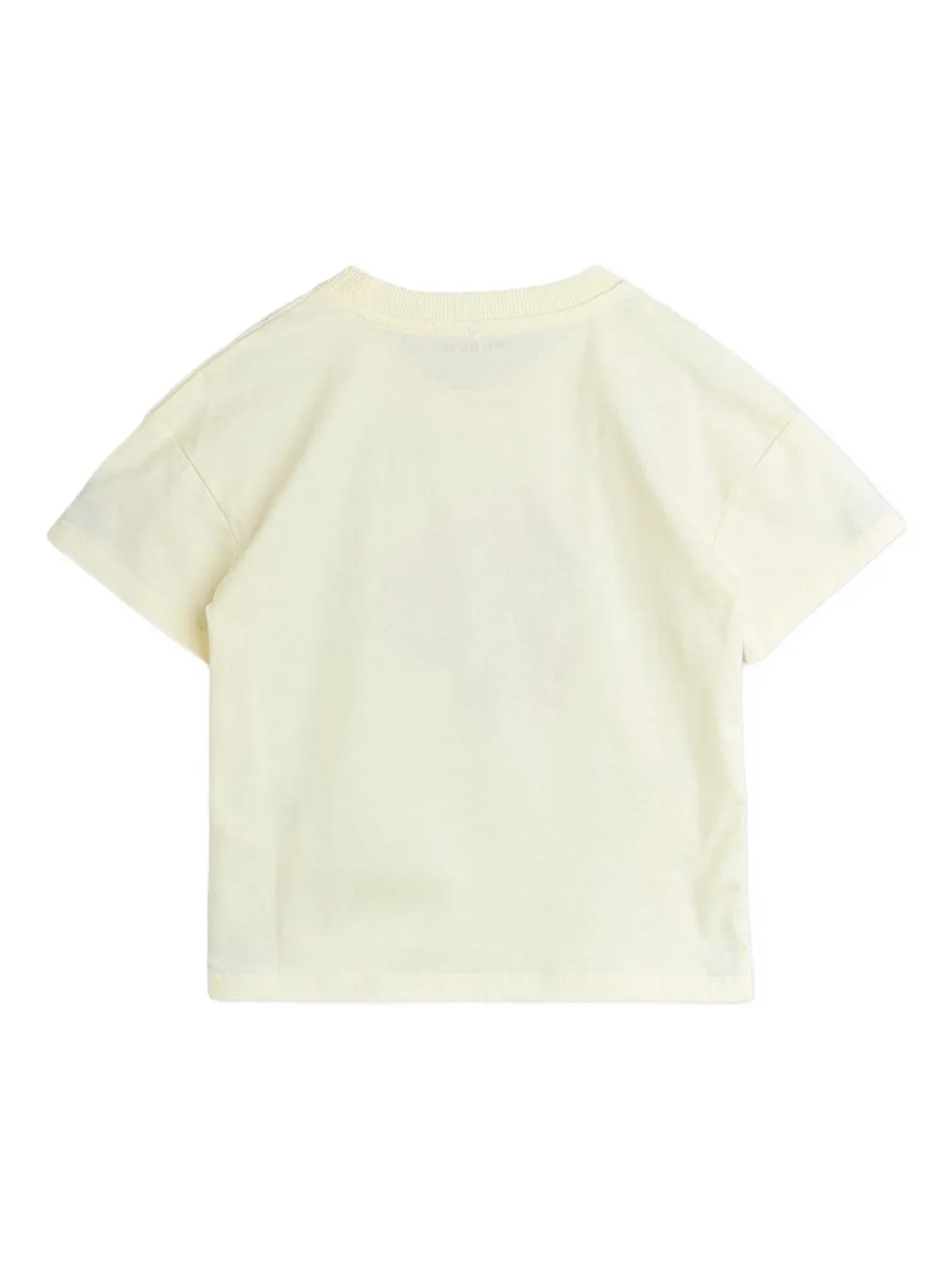 Mini Rodini Floral-print T-shirt In Neutral