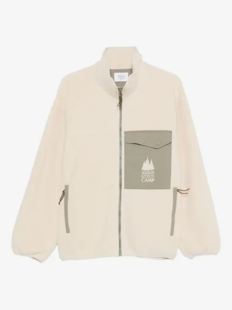 Maison Kitsuné zip-fastening chest-pocket jacket