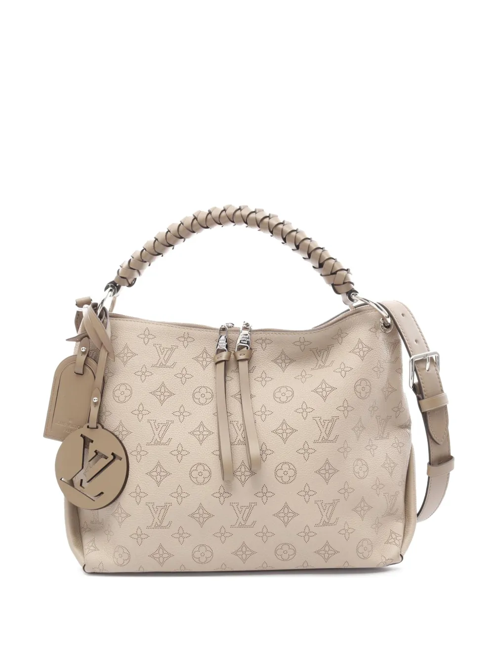 Louis Vuitton Pre-Owned 2020 モノグラム マヒナ ボブール ホーボーサッチェルバッグ - ブラウン