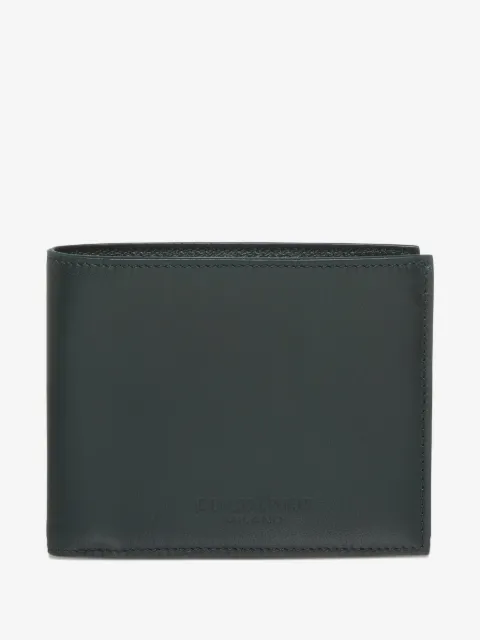 Giorgio Armani debossed-logo bi-fold wallet