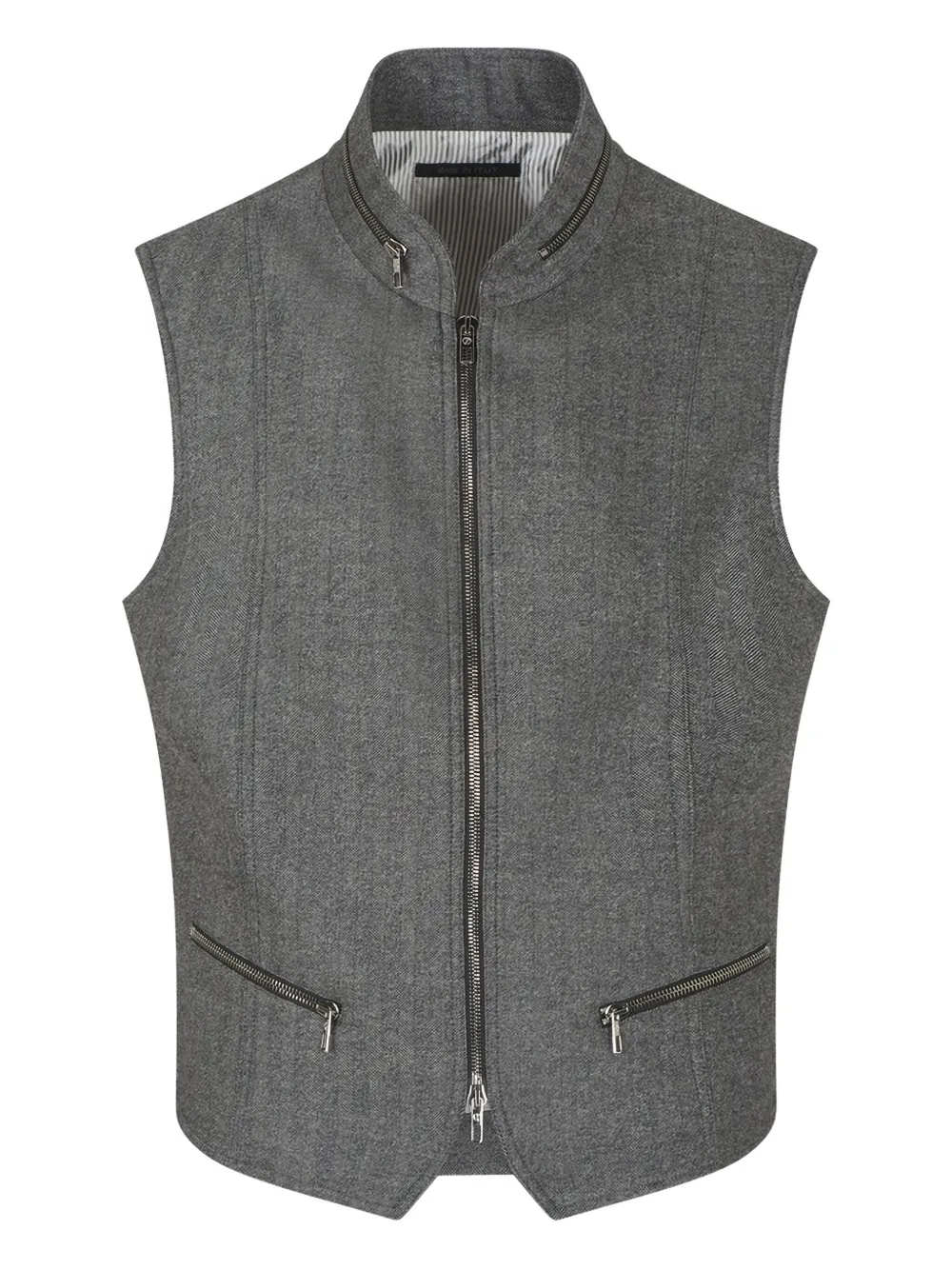 Giorgio Armani chaleco con cierre | gris | Image 1