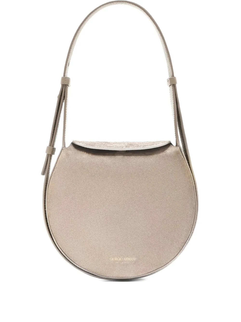 Giorgio Armani round-shape shoulder bag – Neutrals