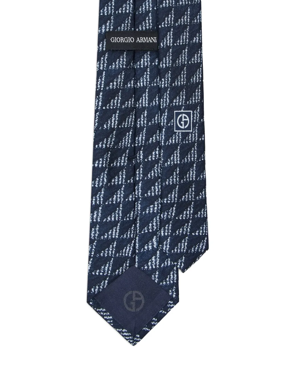 Giorgio Armani geometric-pattern tie | Image 2