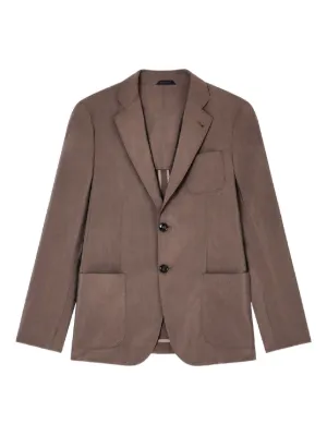 Saint Laurent ウール ジャケット | ブラウン | FARFETCH JP