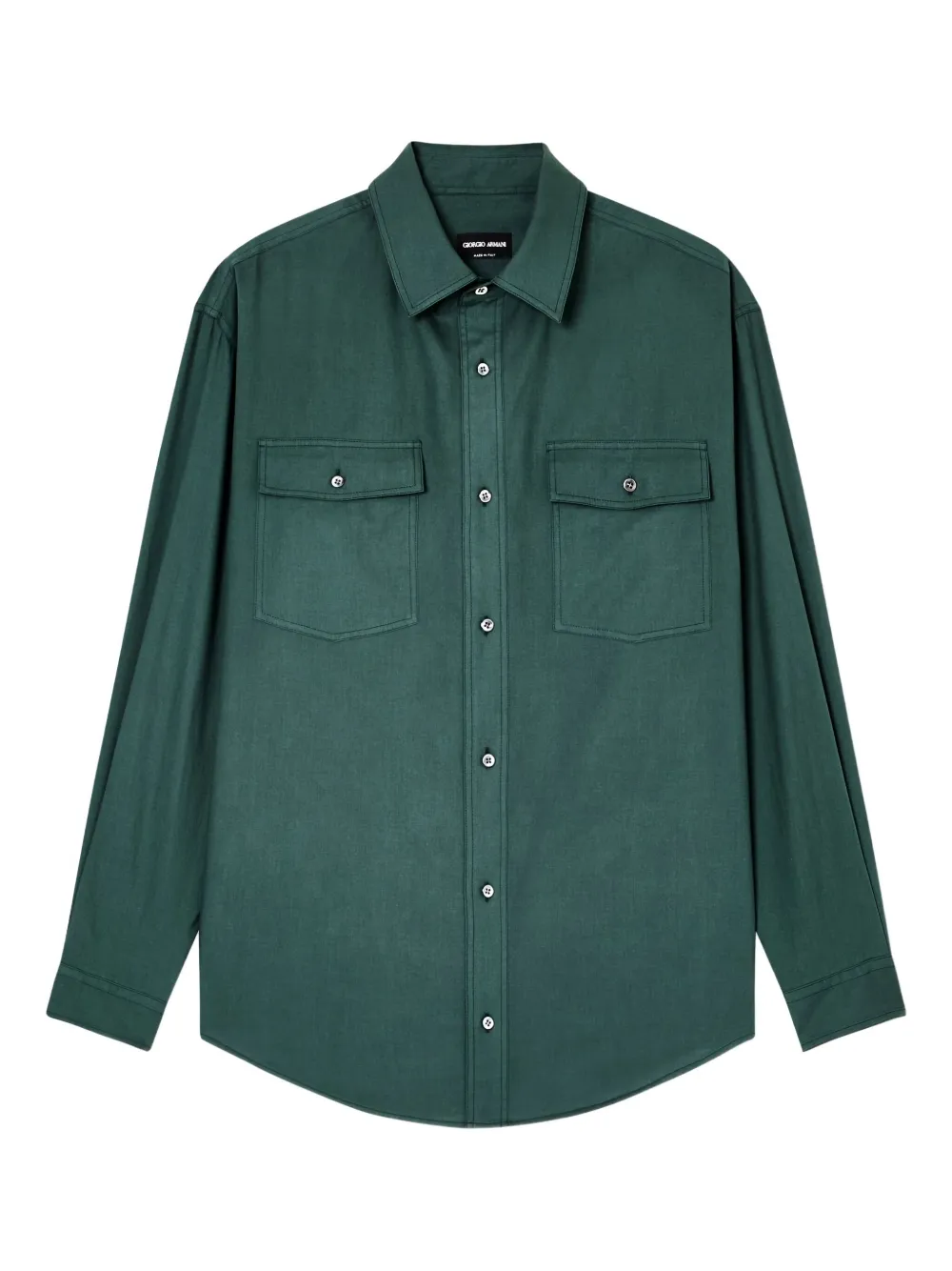 Giorgio Armani long-sleeve shirt - Verde