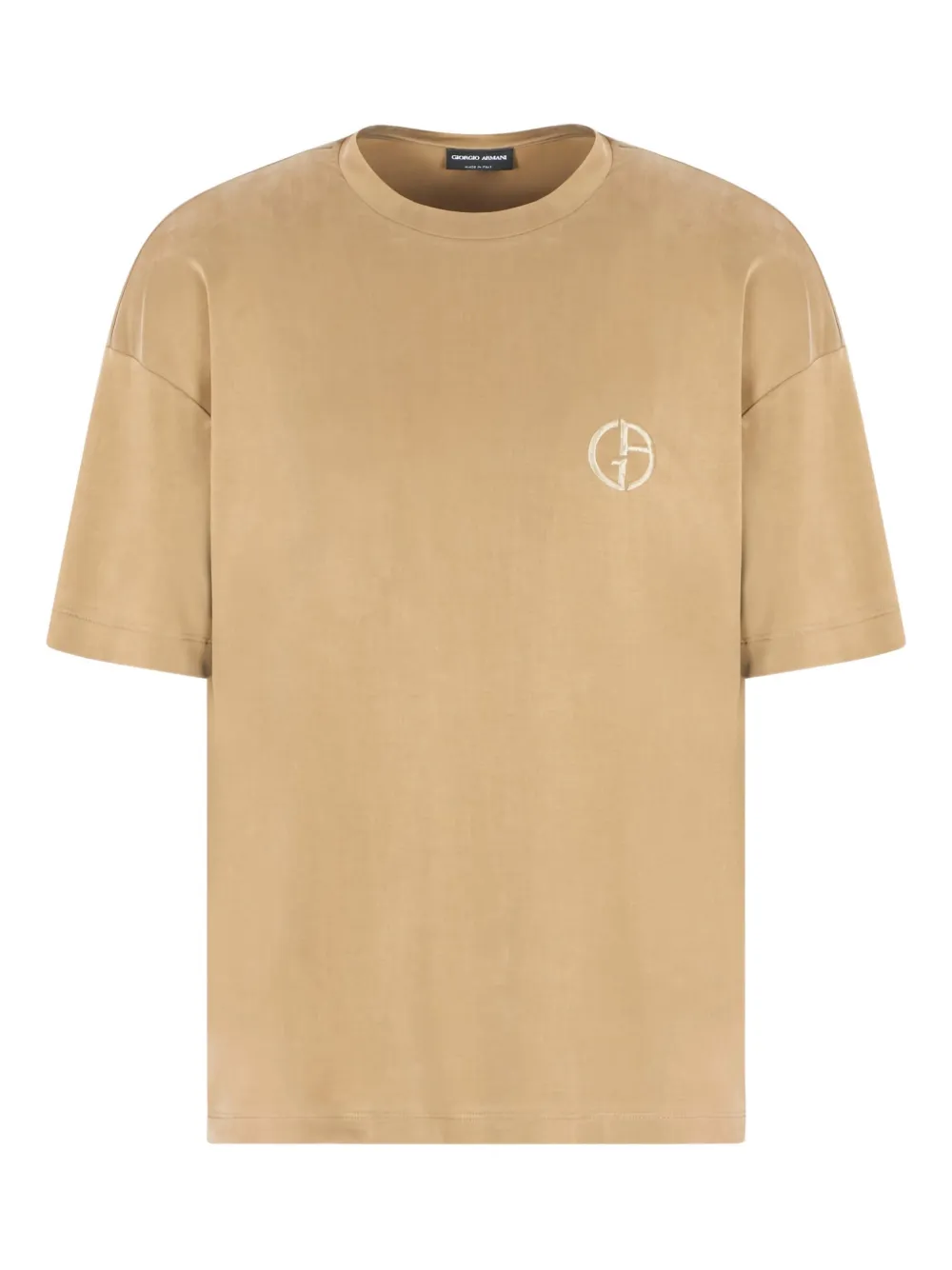 Giorgio Armani playera con logo bordado | neutro | Image 1