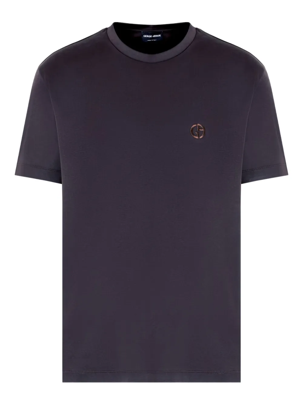 Giorgio Armani playera con logo bordado | gris | Image 1